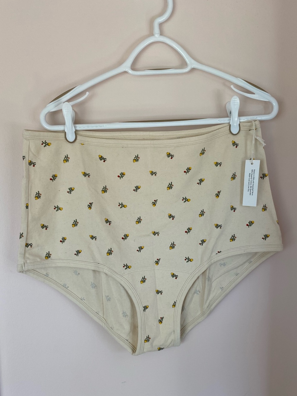 ARQ high rise underwear, NWT, in Calico print - 3X